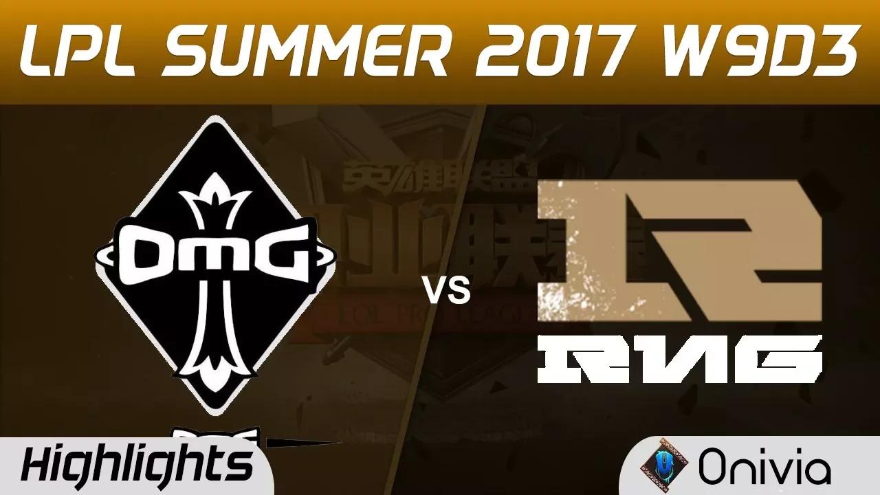 OMG vs RNG Highlights Game 1 LPL SUMMER 2017 OMG vs Royal Never Give Up by Onivia thumbnail