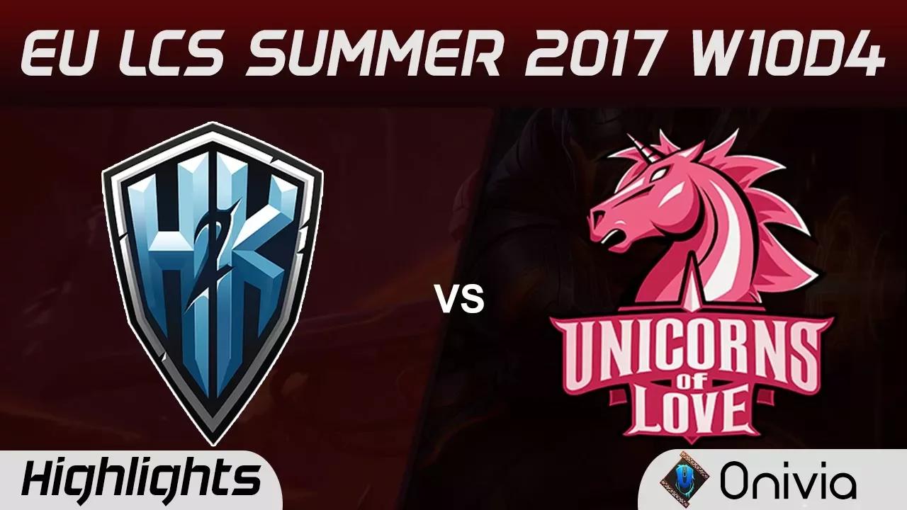 H2K vs UOL Highlights Game 2 EU LCS SUMMER 2017 H2K Gaming vs Unicorns of Love by Onivia thumbnail