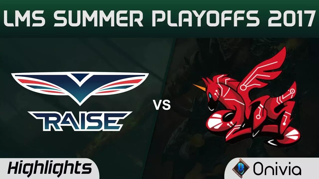 RG vs AHQ  Highlights Game 1 LMS 精華 夏季職業聯賽 PLAYOFFS 2017 Raise Gaming vs AHQ Esports by Onivia thumbnail