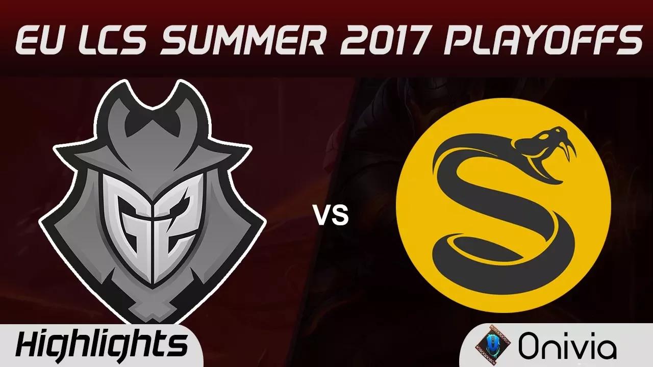 G2 vs SPY Highlights Game 1 EU LCS SUMMER 2017 PLAYOFFS G2 Esports vs Splyce by Onivia thumbnail