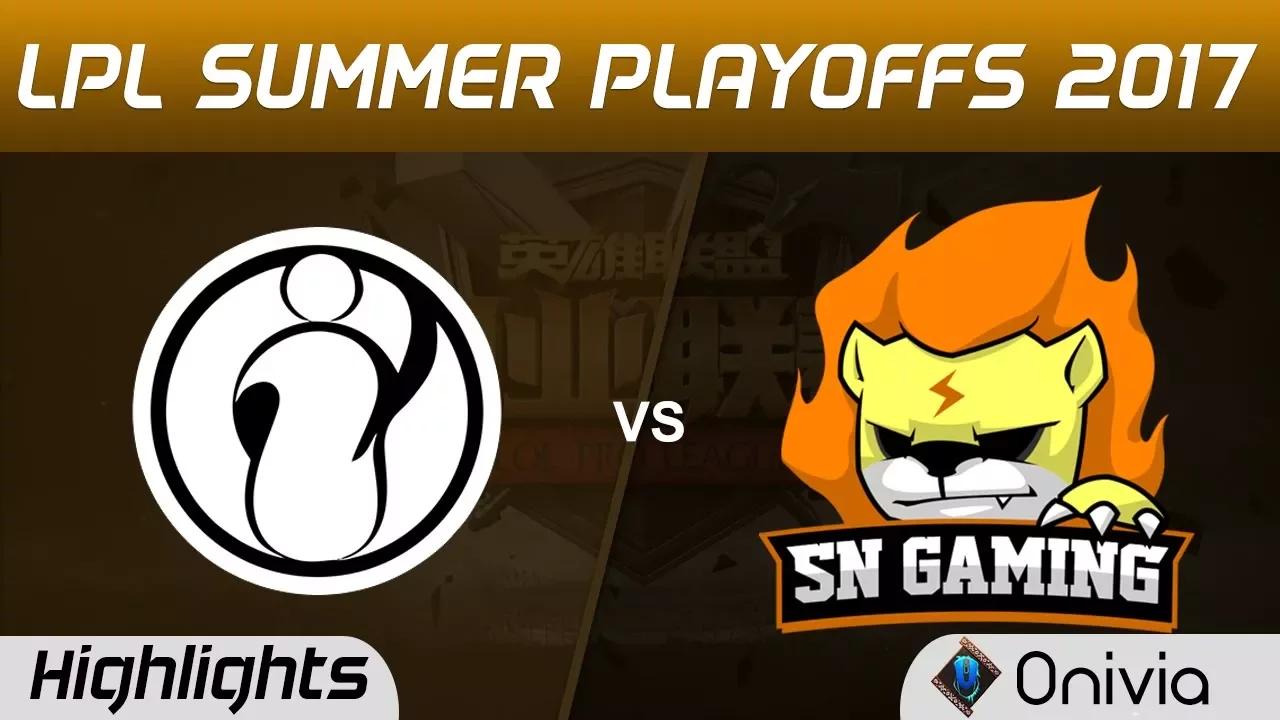 IG vs SNG Highlights Game 2 LPL SUMMER PLAYOFFS 2017 Invictus Gaming vs Suning Gaming by Onivia thumbnail