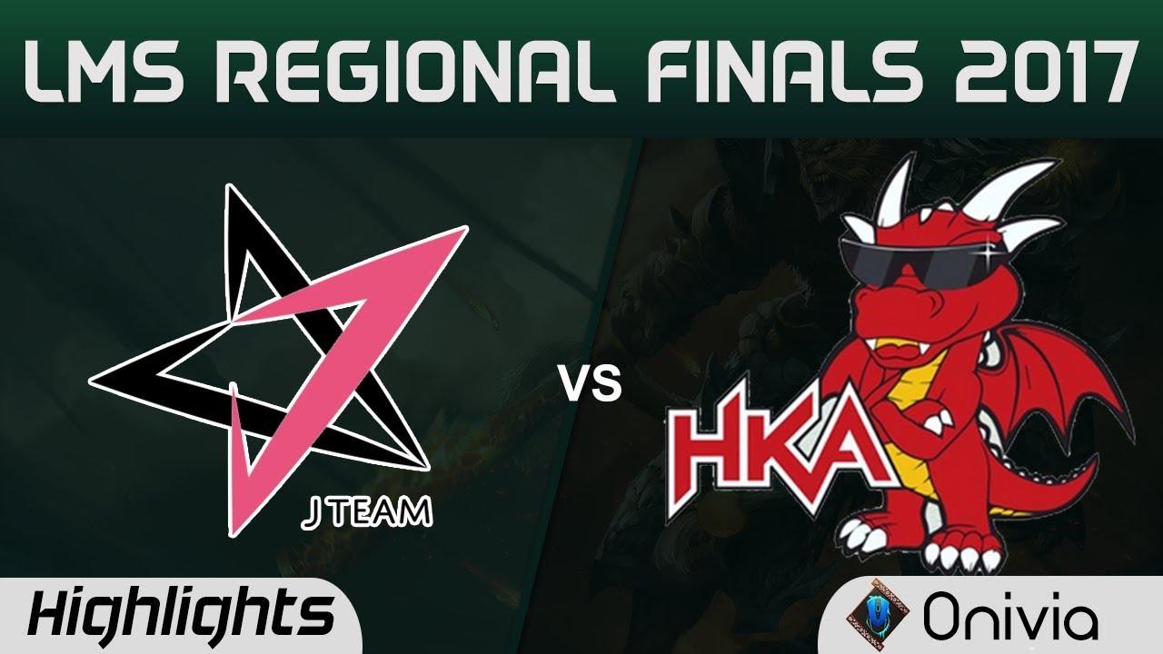 JT vs HKA Highlights Game 1 LMS 精華 夏季職業聯賽 REGIONAL FINALS 2017 J Team vs Hong Kong Attitude by Onivi thumbnail