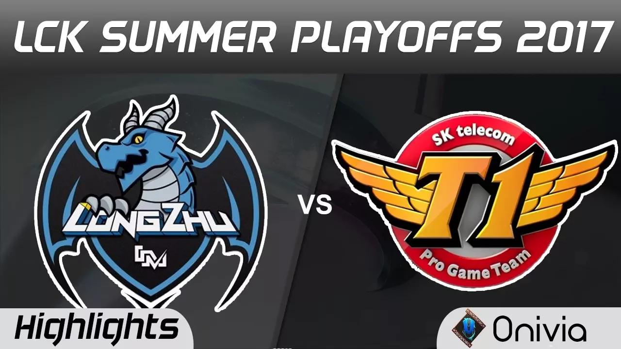 LZ vs SKT Highlights Game 3 LCK SUMMER 2017 FINALS Longzhu vs SK Telecom T1 by Onivia thumbnail