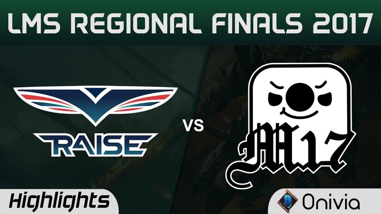 RG vs M17 Highlights Game 1 LMS 精華 夏季職業聯賽 REGIONAL FINALS 2017 Raise Gaming vs Machi Esports by Oniv thumbnail