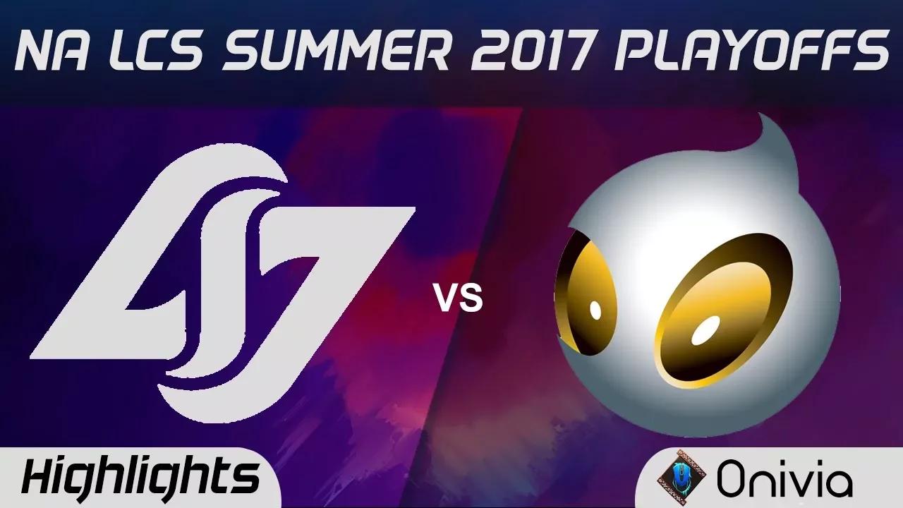 CLG vs DIG Highlights Game 1 NA LCS SUMMER 2017 PLAYOFFS Counter Logic Gaming vs Dignitas by Onivia thumbnail