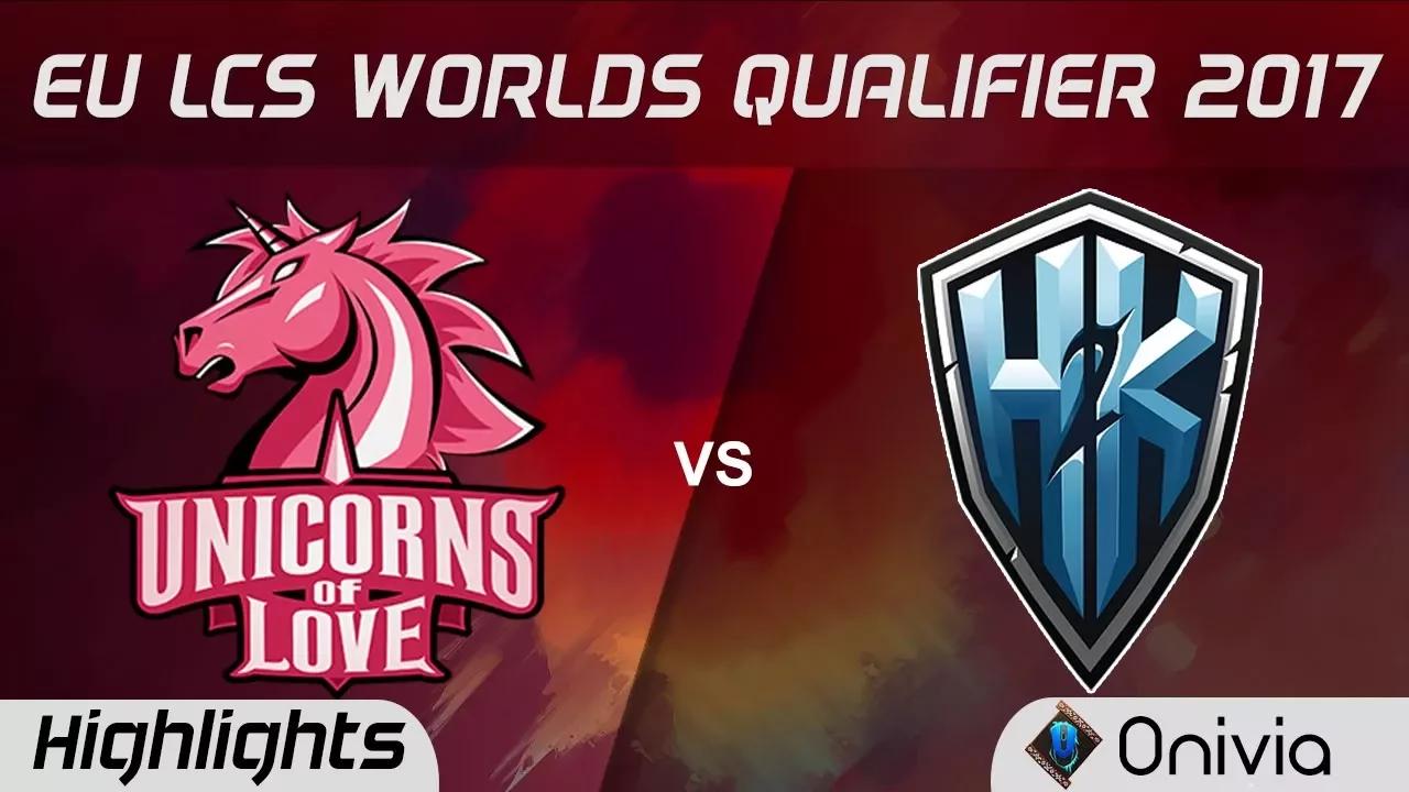 UOL vs  H2K Highlights Game 1 LCS Worlds Qualifier 2017 Unicorns of Love vs  H2K Gaming by Onivia thumbnail