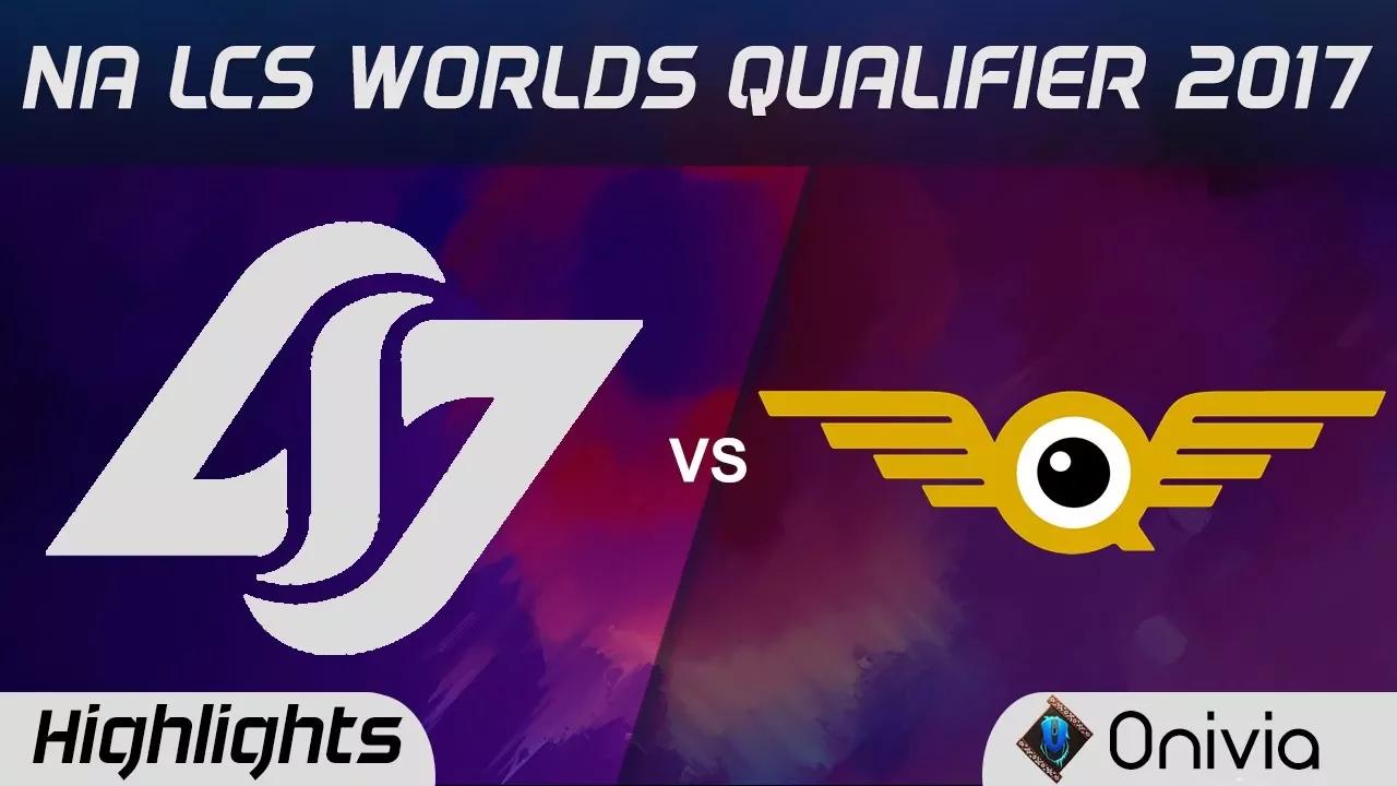 CLG vs  FLY Highlights Game 2 NA LCS Worlds Qualifier 2017 Counter Logic Gaming vs FlyQuest by Onivi thumbnail