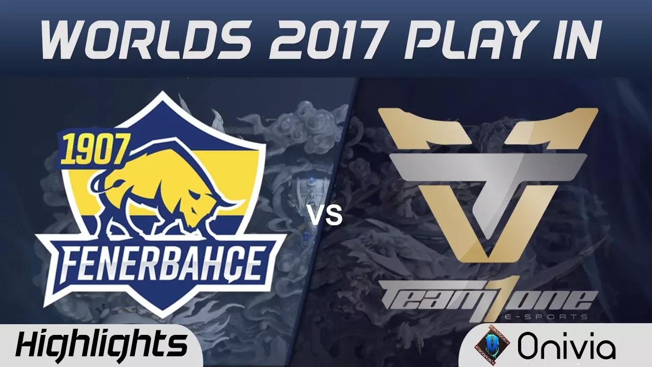 FB vs ONE Highlights Game 1 World Championship 2017 Play In 1907 Fenerbahce vs Team One by Onivia thumbnail