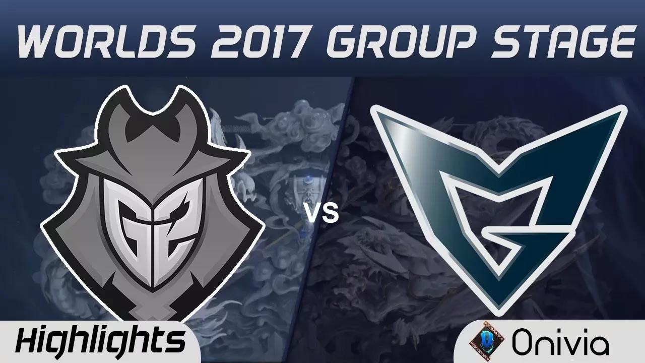 G2 vs SSG Highlights World Championship 2017 Group Stage G2 Esports vs Samsung Galaxy by Onivia thumbnail