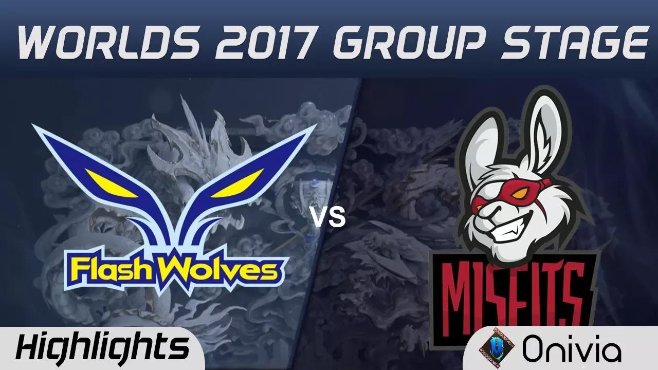 FW vs MSF Highlights World Championship 2017 Group Stage Flash Wolves vs Misfits by Onivia thumbnail