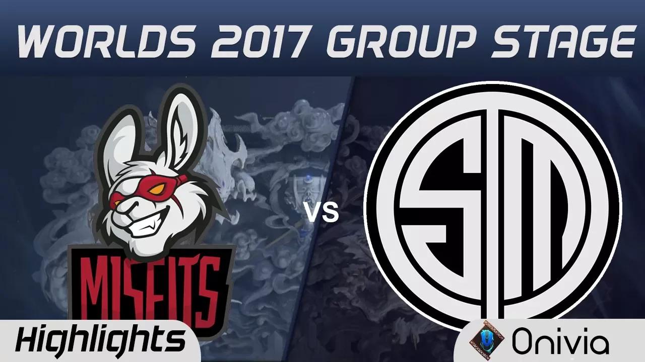 MSF vs TSM Highlights World Championship 2017 Group Stage Misfits vs Team Solo Mid by Onivia thumbnail