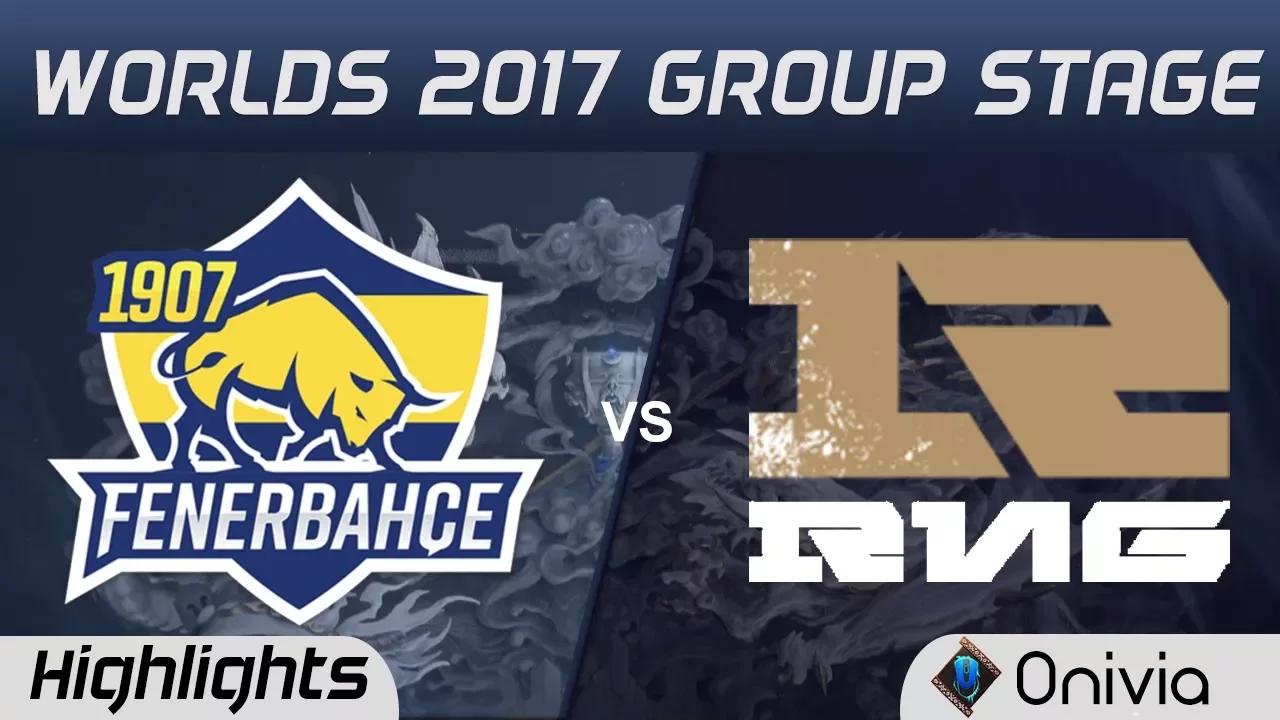 FB vs RNG Highlights World Championship 2017 Group 1907 Fenerbahce vs Royal Never Give Up thumbnail