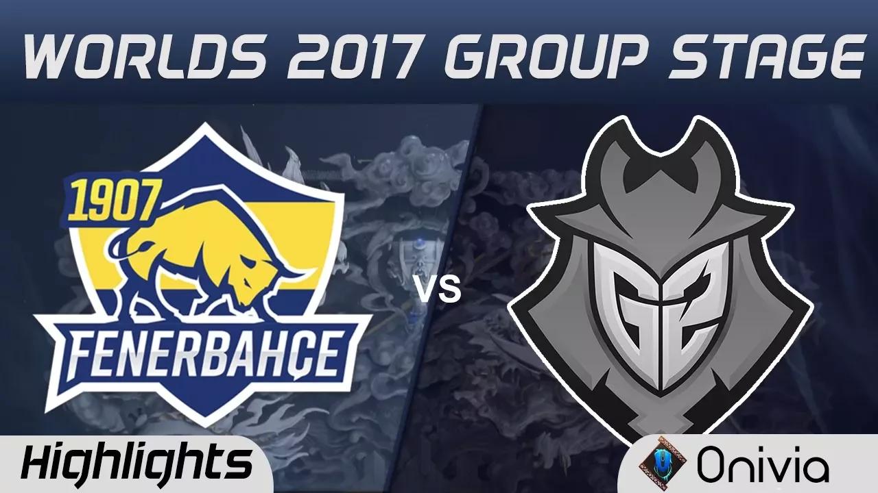 FB vs G2 Highlights World Championship 2017 Group Stage 1907 Fenerbahce vs G2 Esports by Onivia thumbnail