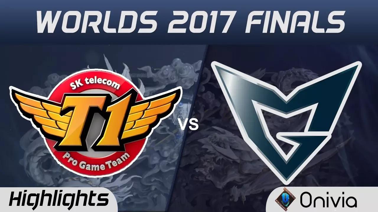 SKT vs SSG Highlights Game 1 World Championship 2017 Finals SK Telecom T1 vs Samsung Galaxy by Onivi thumbnail