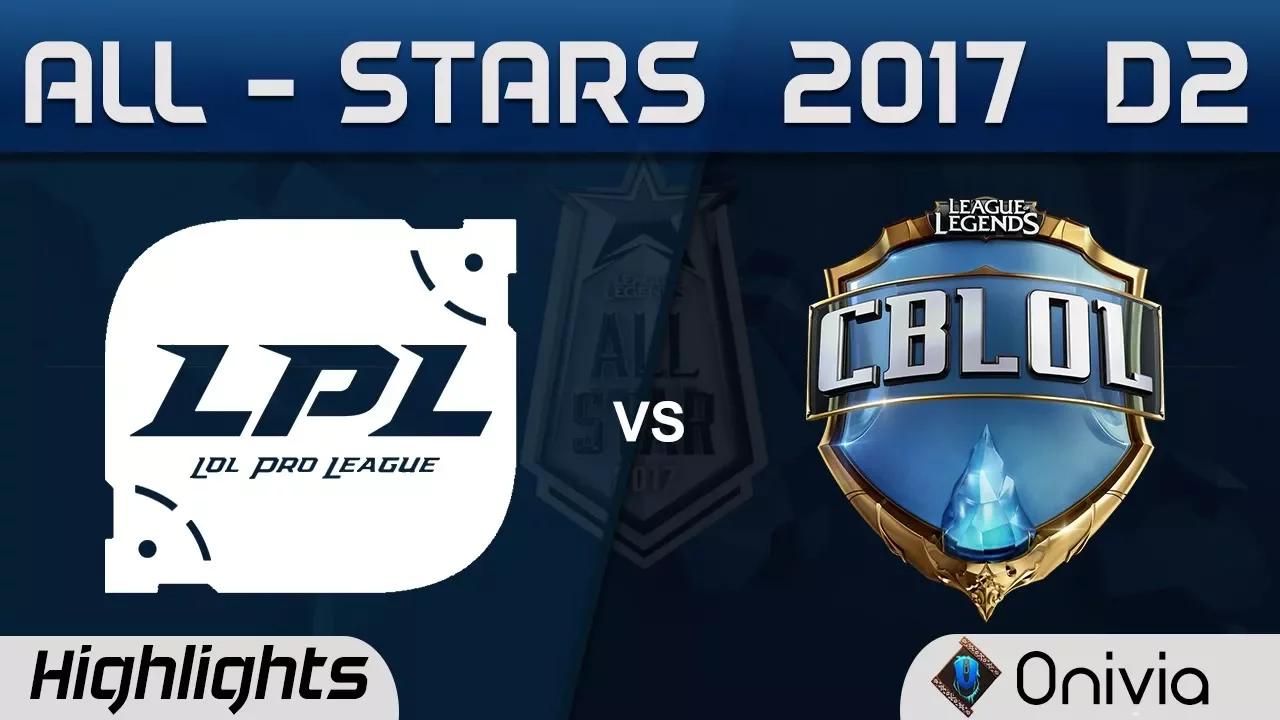 LPL vs CBLOL Highlights ALL Stars 2017 Day 2 by Onivia thumbnail