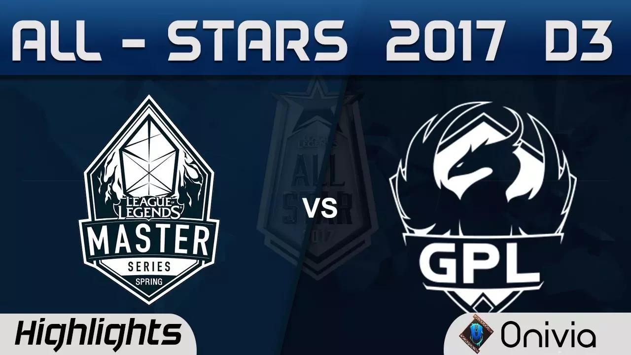 LMS vs GPL Highlights Game 1 ALL Stars 2017 Semi Finals Day 3 by Onivia thumbnail