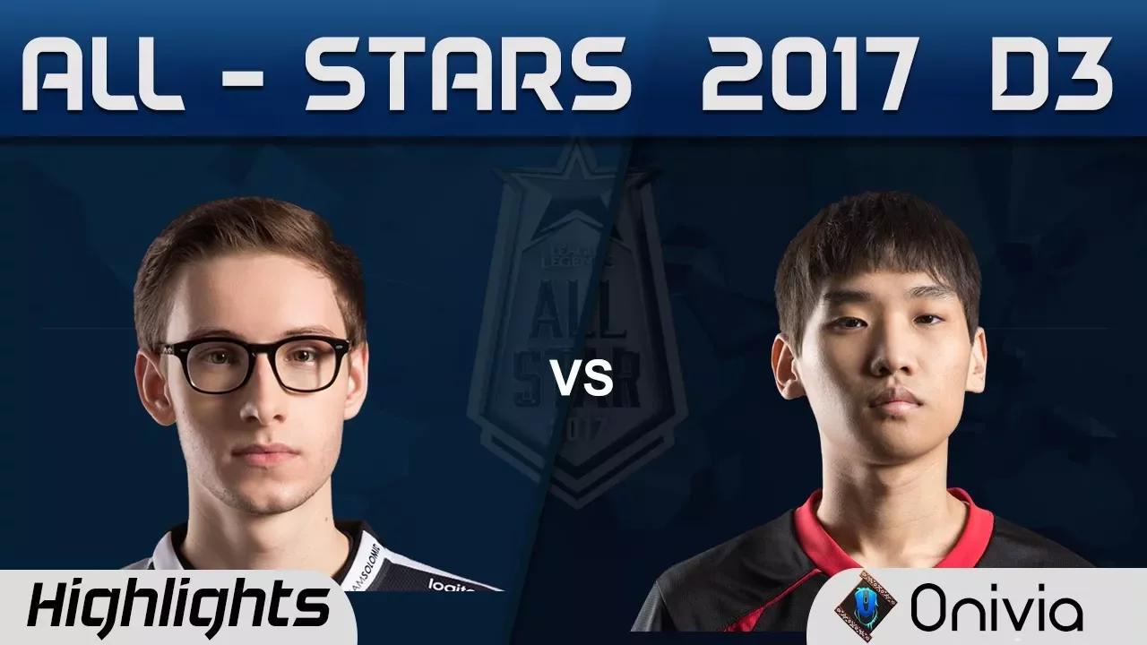 Bjergsen vs Jisu 1 vs 1 ALL Stars 2017 Semi Finals Day 3 by Onivia thumbnail