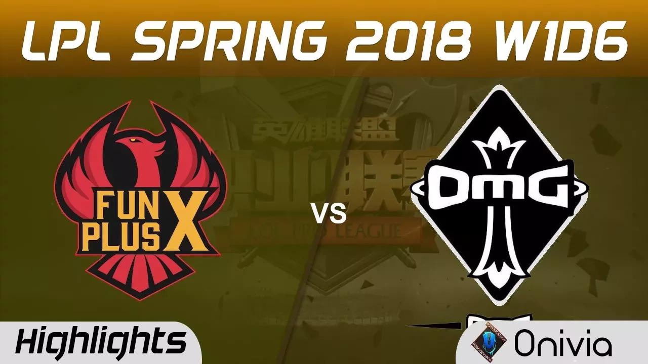 FPX vs OMG Highlights Game 1 LPL Spring 2018 W1D6 FunPlus Phoenix vs OMG by Onivia thumbnail