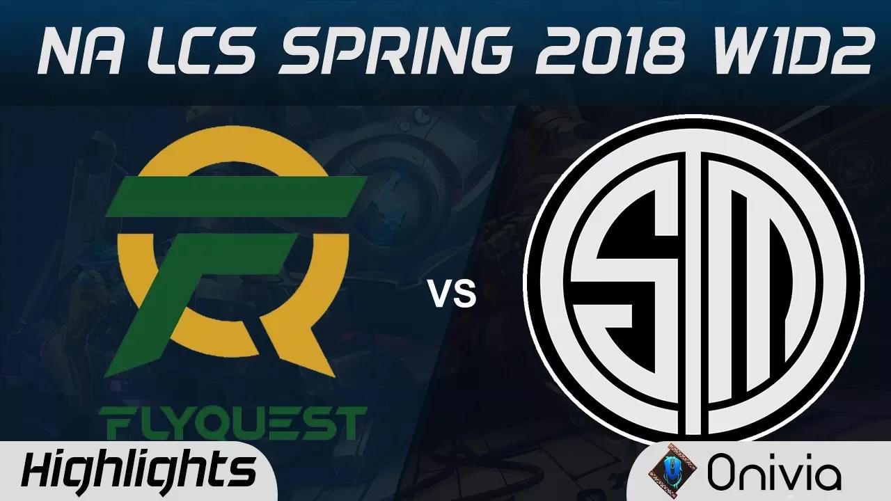 FLY vs TSM Highlights NA LCS Spring 2018 W1D2 FlyQuest vs Team Solo Mid by Onivia thumbnail