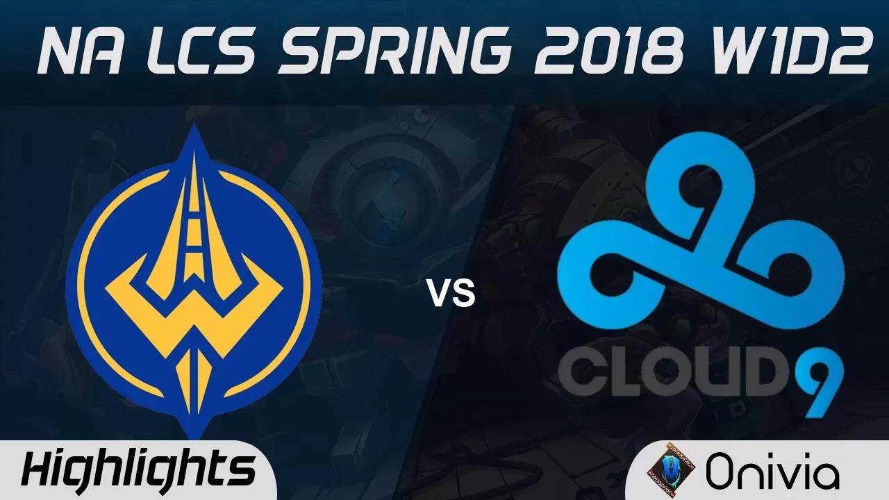 GGS vs C9 Highlights NA LCS Spring 2018 W1D2 Golden Guardians vs Cloud9 by Onivia thumbnail