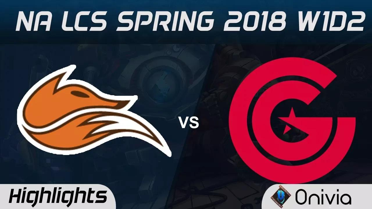 FOX vs CG Highlights NA LCS Spring 2018 W1D2 Echo Fox vs Clutch Gaming by Onivia thumbnail