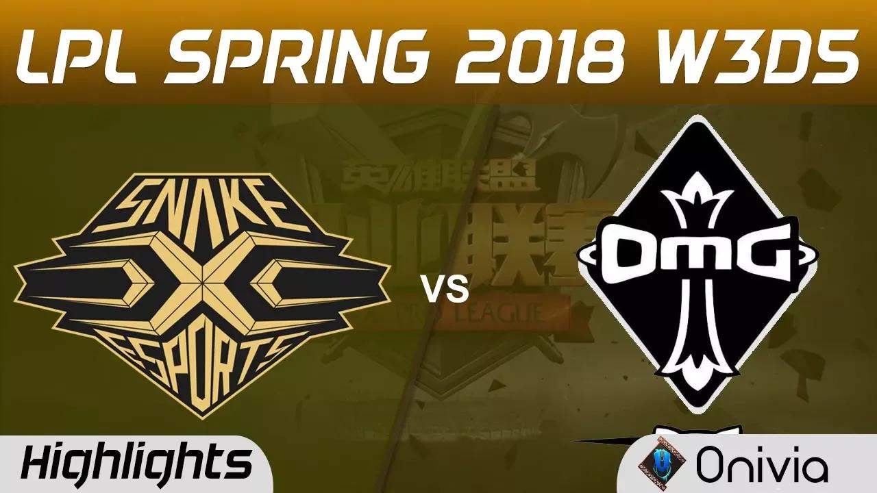 SS vs OMG Highlights Game 2 LPL Spring 2018 W3D5 Snake vs OMG by Onivia thumbnail