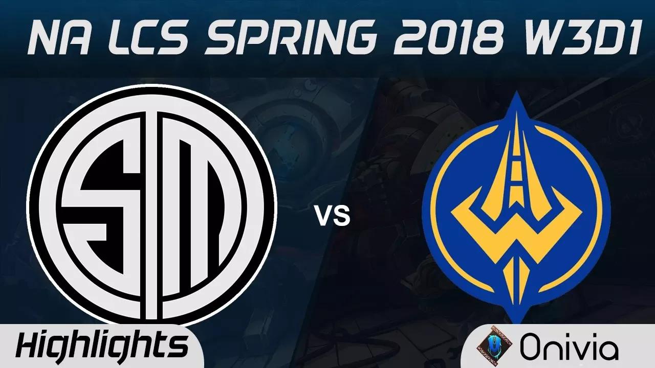 TSM vs GGS Highlights NA LCS Spring 2018 W3D1 Team Solo Mid vs Golden Guardians by Onivia thumbnail