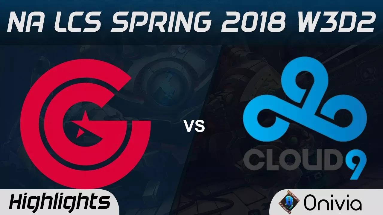 CG vs C9 Highlights NA LCS Spring 2018 W3D2 Clutch Gaming vs Cloud9 by Onivia thumbnail