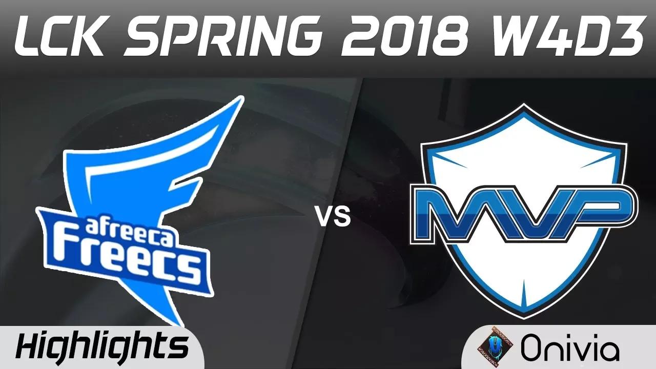 AFS vs MVP Highlights Game 2 LCK Spring 2018 W4D3 Afreeca Freecs vs MVP by Onivia thumbnail