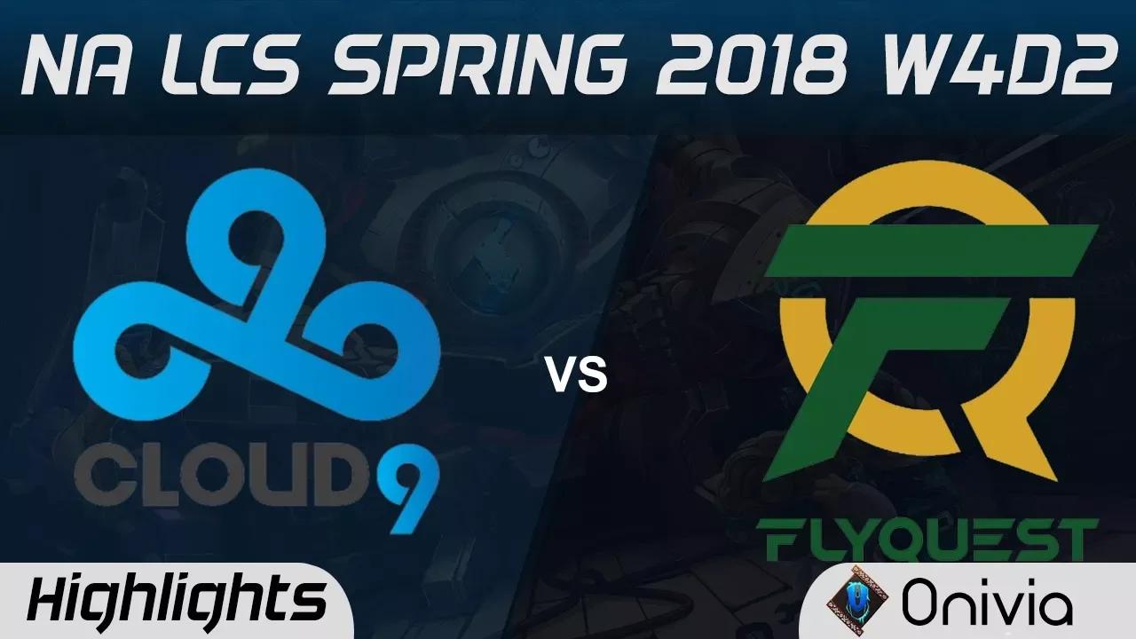 C9 vs FLY Highlights NA LCS Spring 2018 W4D2 Cloud9 vs Flyquest by Onivia thumbnail