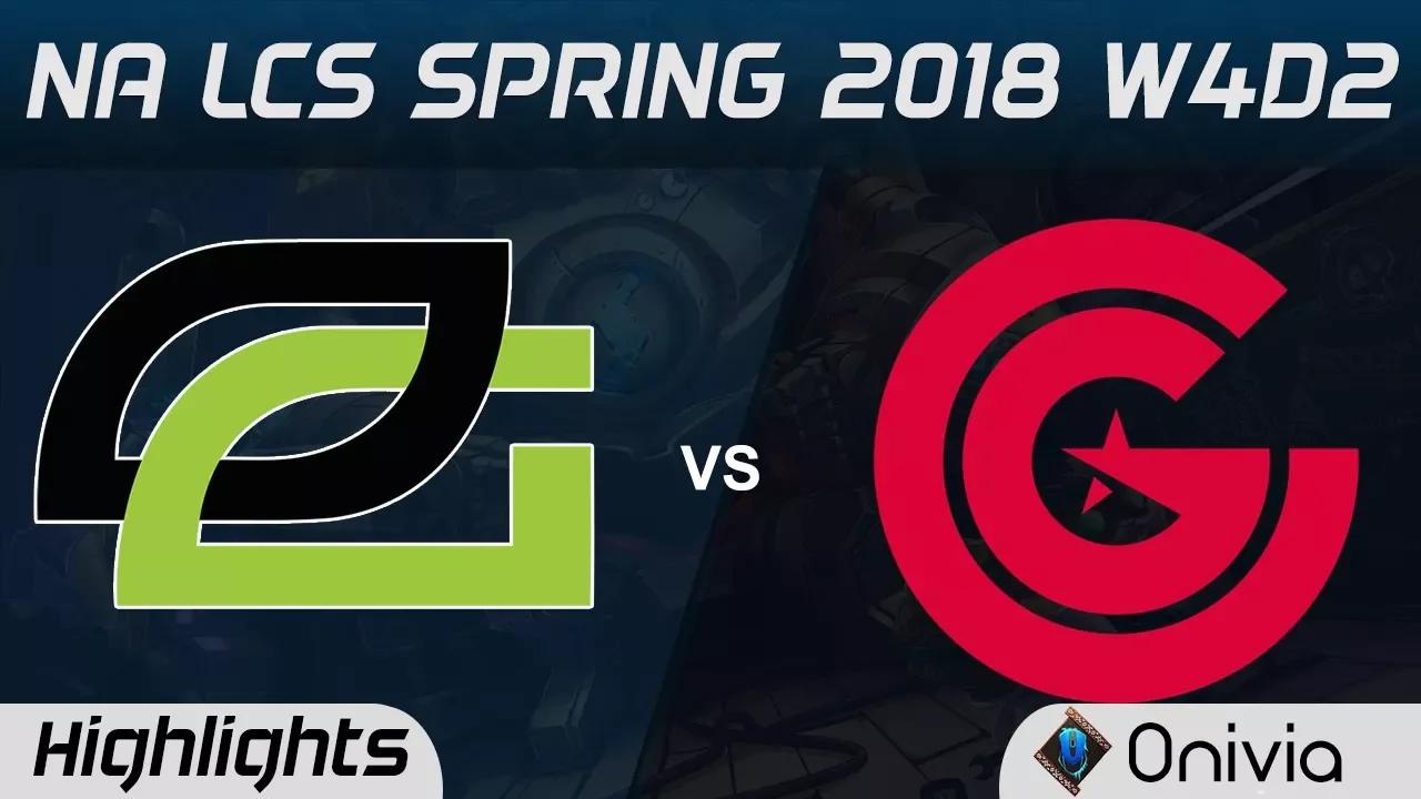 OPT vs CG Highlights NA LCS Spring 2018 W4D2 Optic Gaming vs Clutch Gaming by Onivia thumbnail