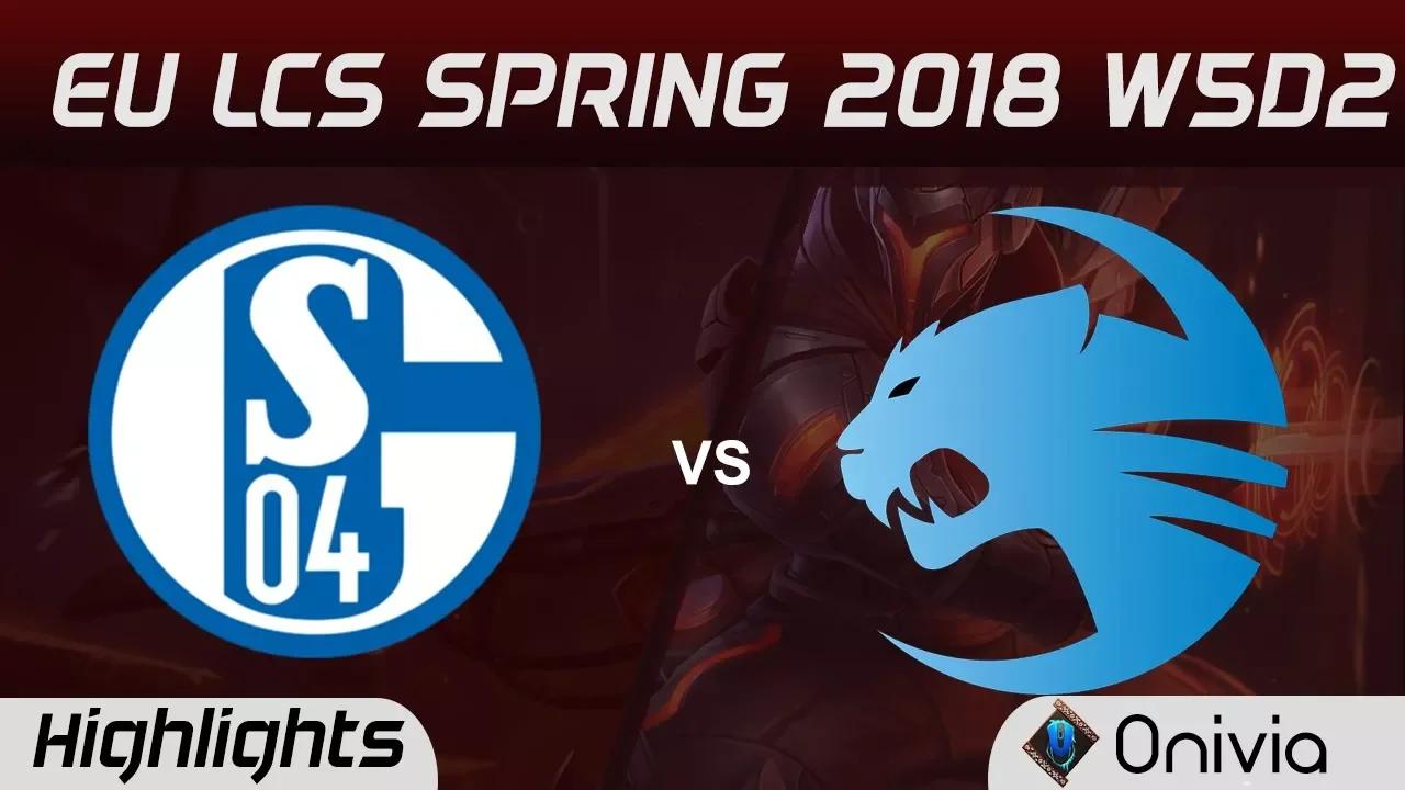 S04 vs ROC Highlights EU LCS Spring 2018 W5D2 Schalke 04 vs ROCCAT By Onivia thumbnail