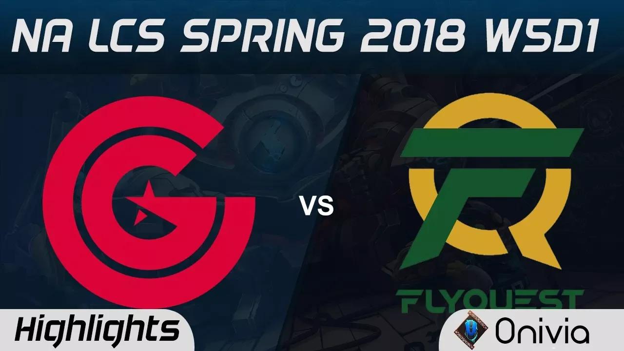 CG vs FLY Highlights NA LCS Spring 2018 W5D1 Clutch Gaming vs FlyQuest by Onivia thumbnail