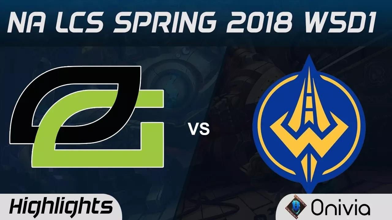 OPT vs GGS Highlights NA LCS Spring 2018 W5D1 Optic Gaming vs Golden Guardians by Onivia thumbnail