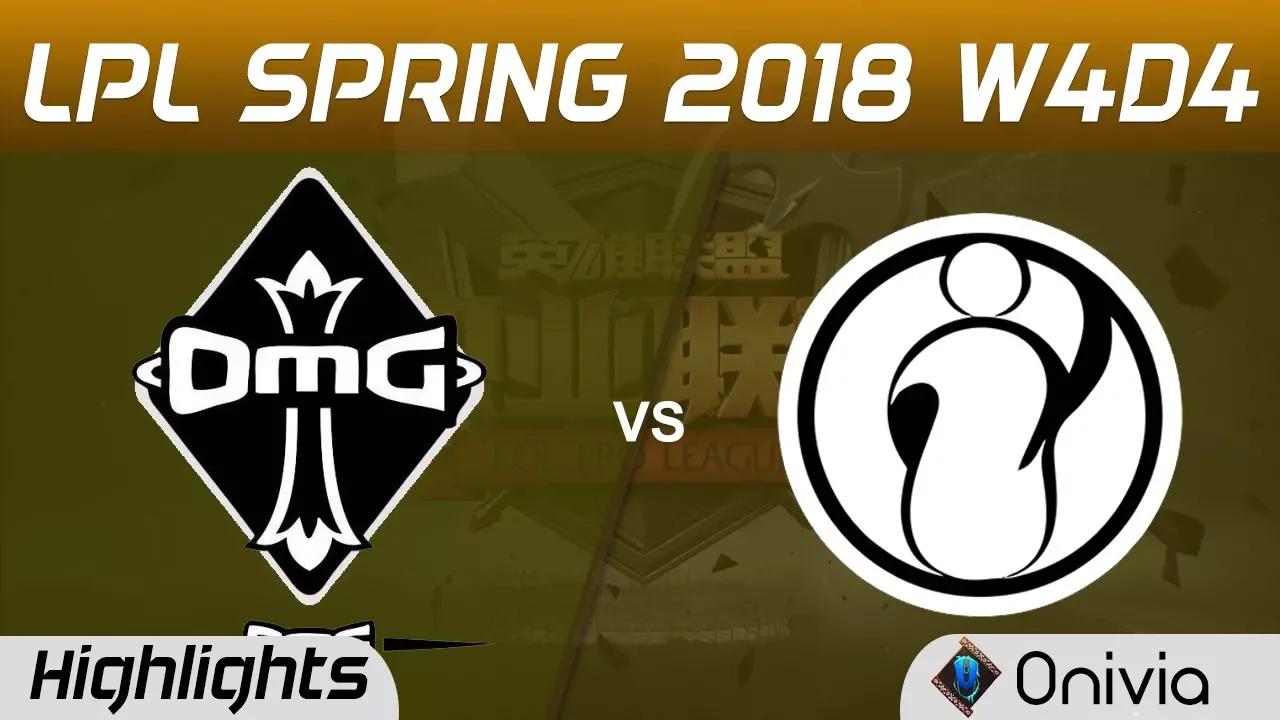 OMG vs IG Highlights Game 2 LPL Spring 2018 W4D4 OMG vs Invictus Gaming by Onivia thumbnail