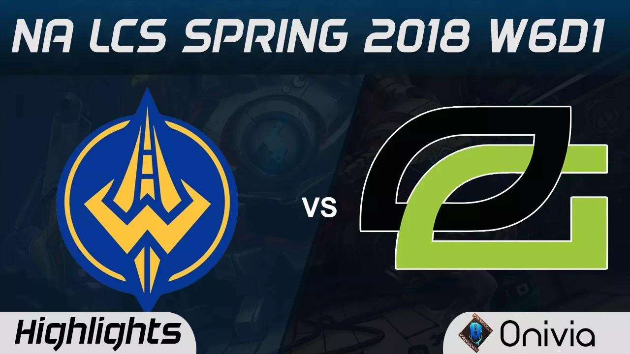 GGS vs OPT Highlights NA LCS Spring 2018 W6D1 Golden Guardians vs Optic Gaming by Onivia thumbnail