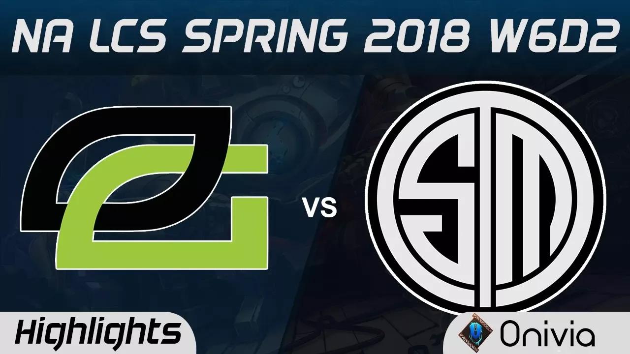 OPT vs TSM Highlights NA LCS Spring 2018 W6D2 Optic Gaming vs Team Solo Mid by Onivia thumbnail