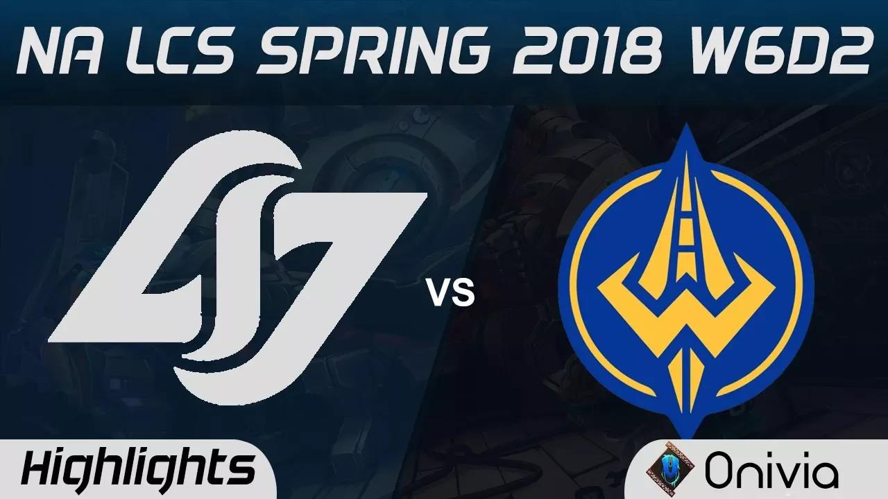 CLG vs GGS Highlights NA LCS Spring 2018 W6D2 Counter Logic Gaming vs Golden Guardians by Onivia thumbnail