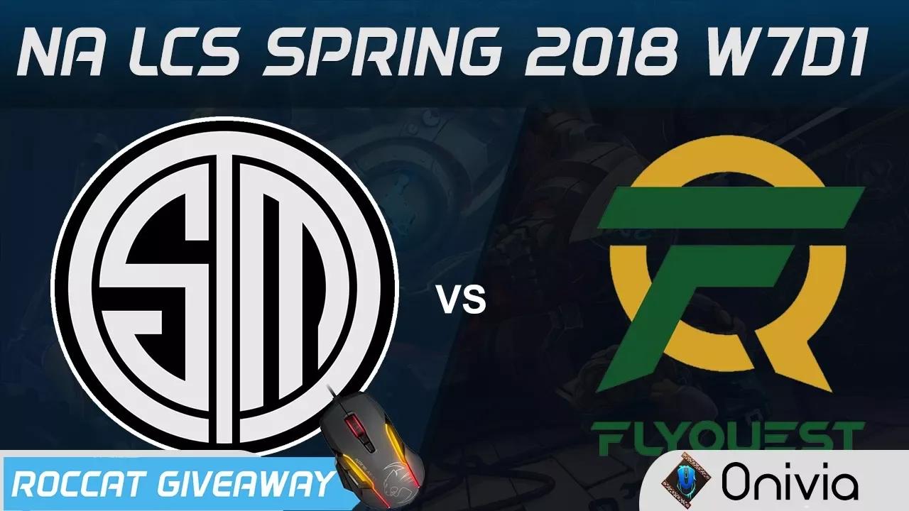 TSM vs FLY Highlights NA LCS Spring 2018 W7D1 Team Solo Mid vs Flyquest by Onivia thumbnail