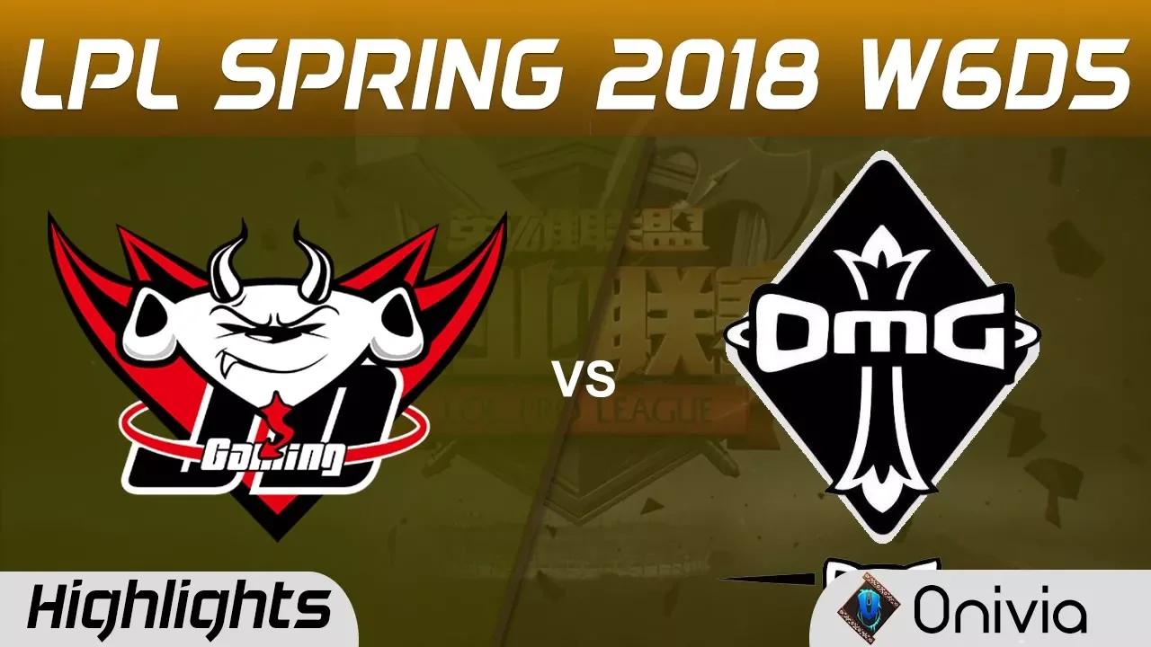 JDG vs OMG Highlights Game 2 LPL Spring 2018 W6D5 JD Gaming vs OMG by Onivia thumbnail