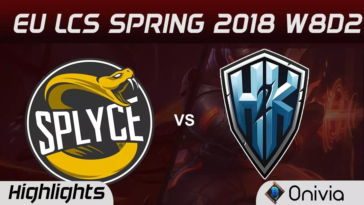 SPY vs H2K Highlights EU LCS Spring 2018 W8D2 Splyce vs H2K Gaming By Onivia thumbnail