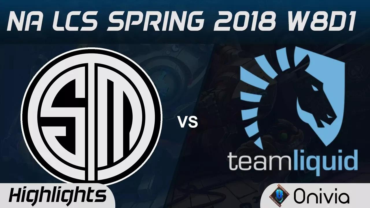 TSM vs TL Highlights NA LCS Spring 2018 W8D1 Team Solo Mid vs Team Liquid by Onivia thumbnail