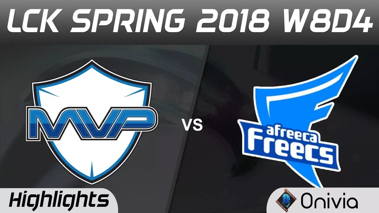 MVP vs AFS Highlights Game 1 LCK Spring 2018 W8D4 MVP vs Afreeca Freecs by Onivia thumbnail