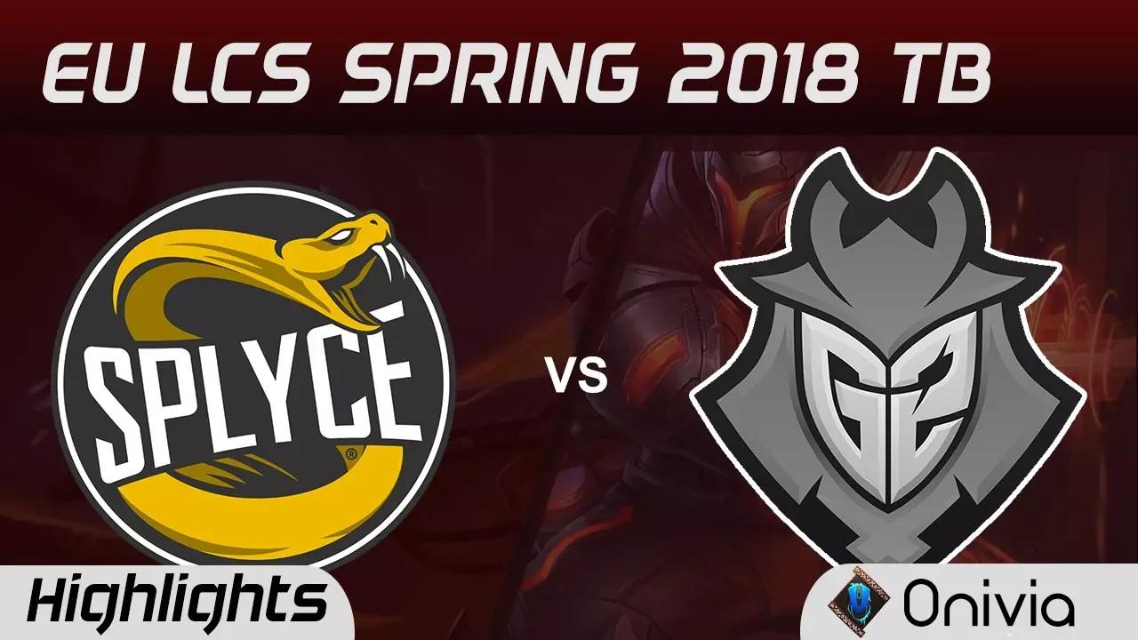 SPY vs G2 Tiebreaker Highlights EU LCS Spring 2018 W9D2 Splyce vs G2 Esports by Onivia thumbnail