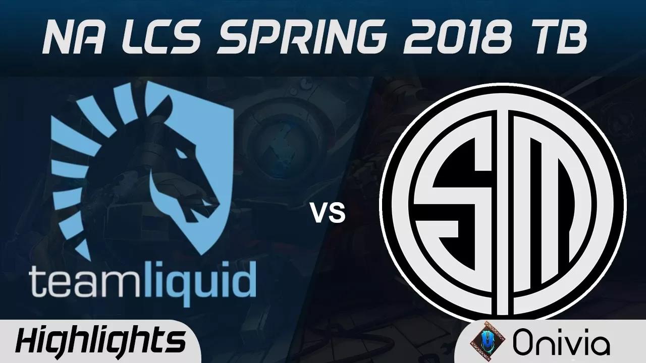 TL vs TSM Tiebreaker Highlights NA LCS Spring 2018 W9D2 Team Liquid vs Team Solo Mid by Onivia thumbnail