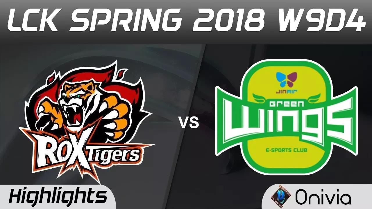 ROX vs JAG Highlights Game 2 LCK Spring 2018 W9D4 ROX Tigers vs Jin Air Green Wings by Onivia thumbnail