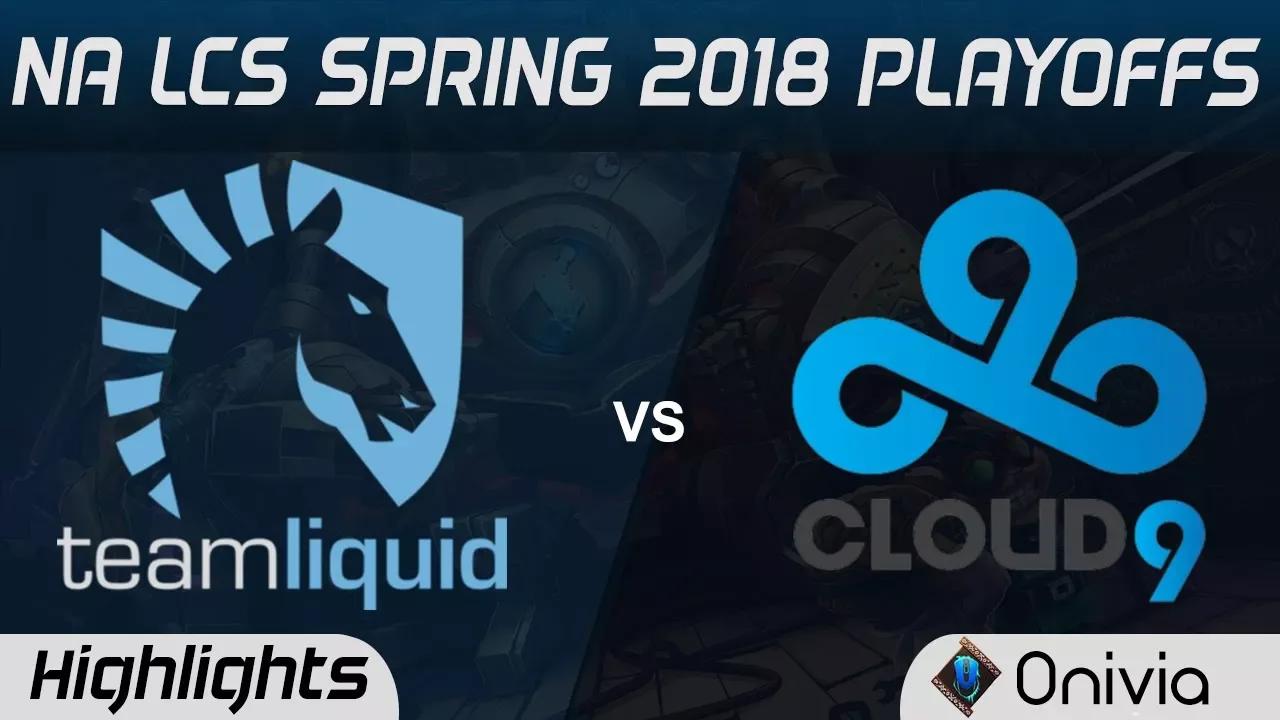 TL vs C9 Highlights Game 3 NA LCS Spring Playoffs 2018 Team Liquid vs Cloud9 by Onivia thumbnail