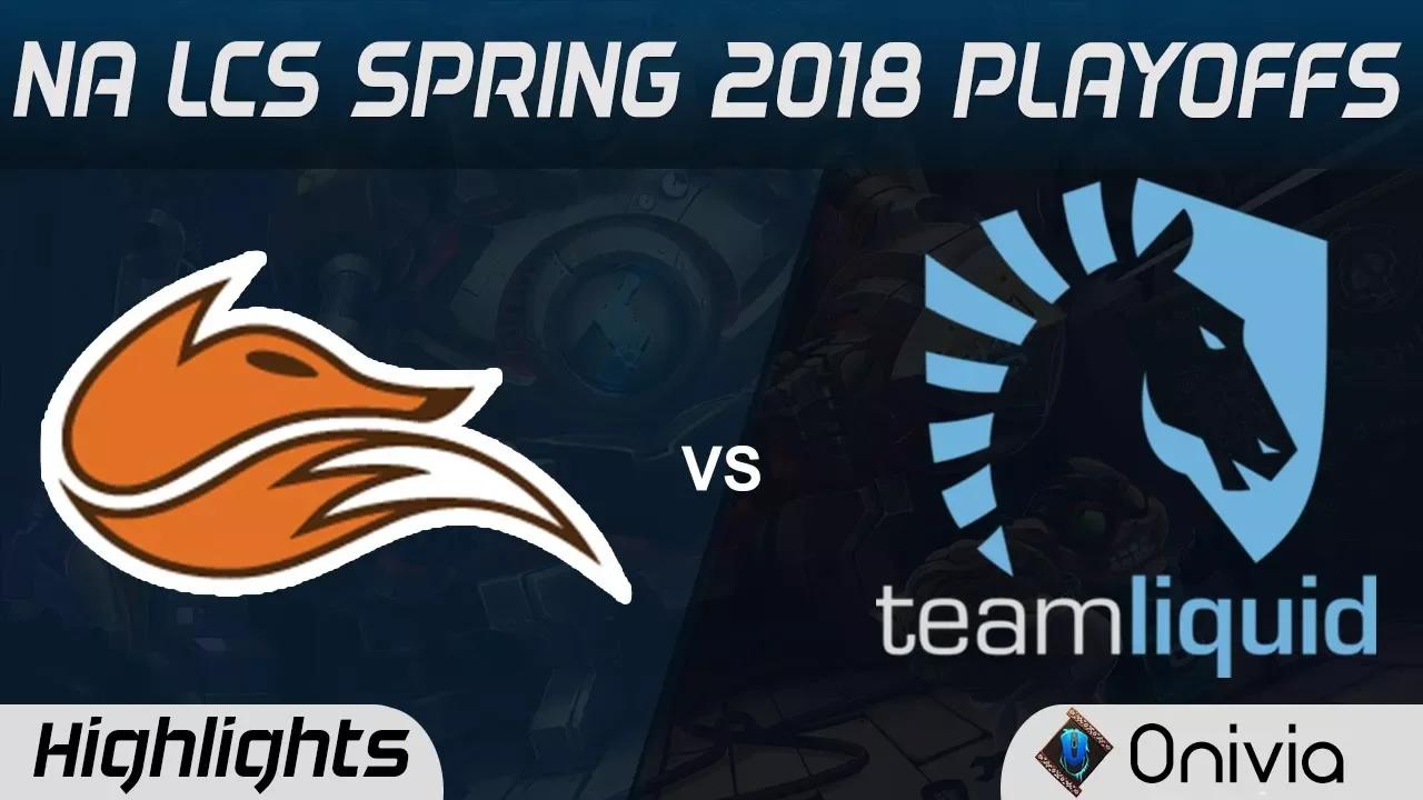 FOX vs TL Highlights Game 1 NA LCS Spring Playoffs 2018 Echo Fox vs Team Liquid by Onivia thumbnail