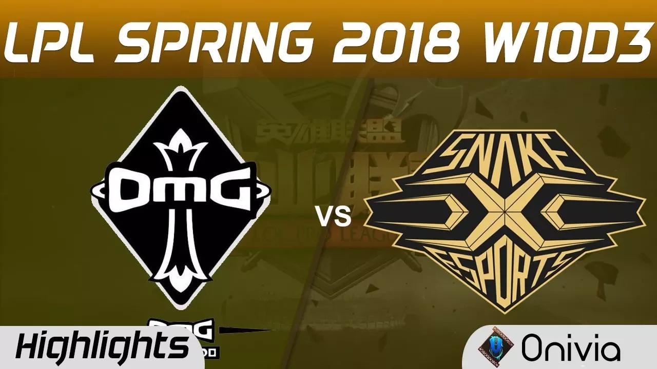 OMG vs SS Highlights Game 1 LPL Spring 2018 W10D3 OMG vs Snake Esports by Onivia thumbnail