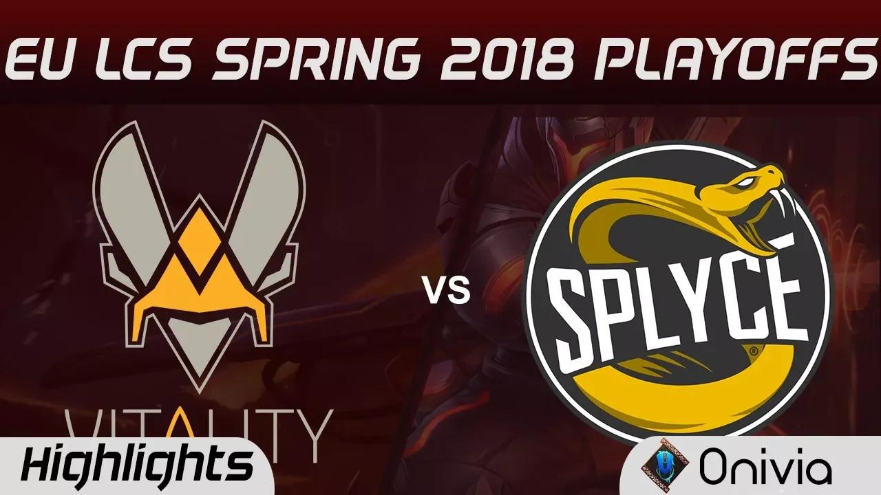 VIT vs SPY Highlights Game 5 EU LCS Spring Playoffs 2018 Team Vitality vs Splyce By Onivia thumbnail